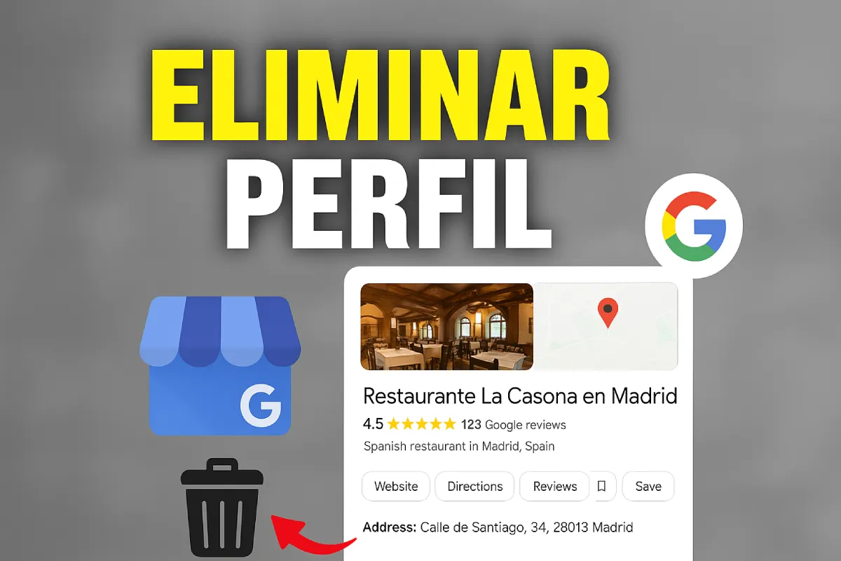 como eliminar de google ficha de empresa